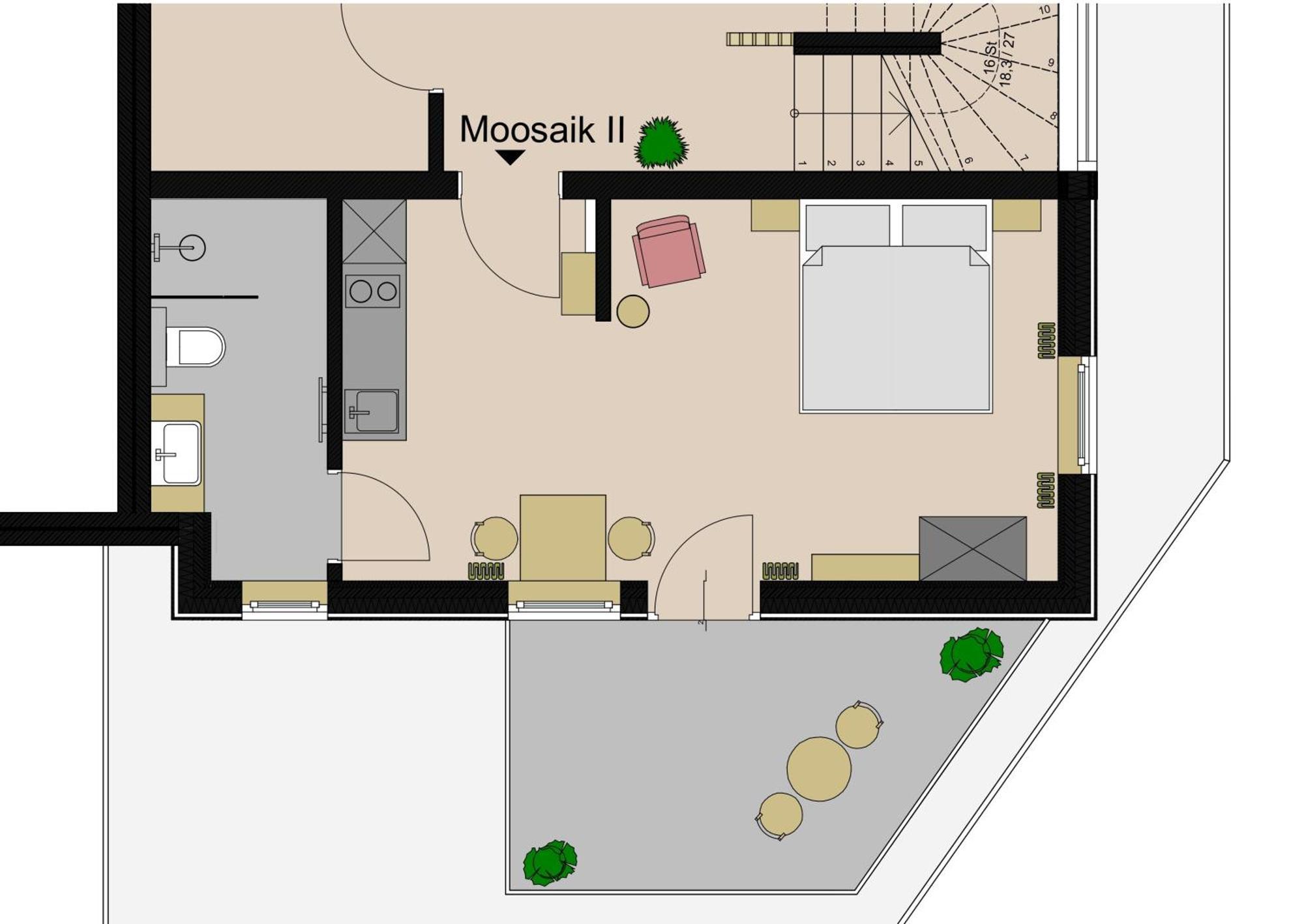 Moosaik Appartements Штробль Экстерьер фото