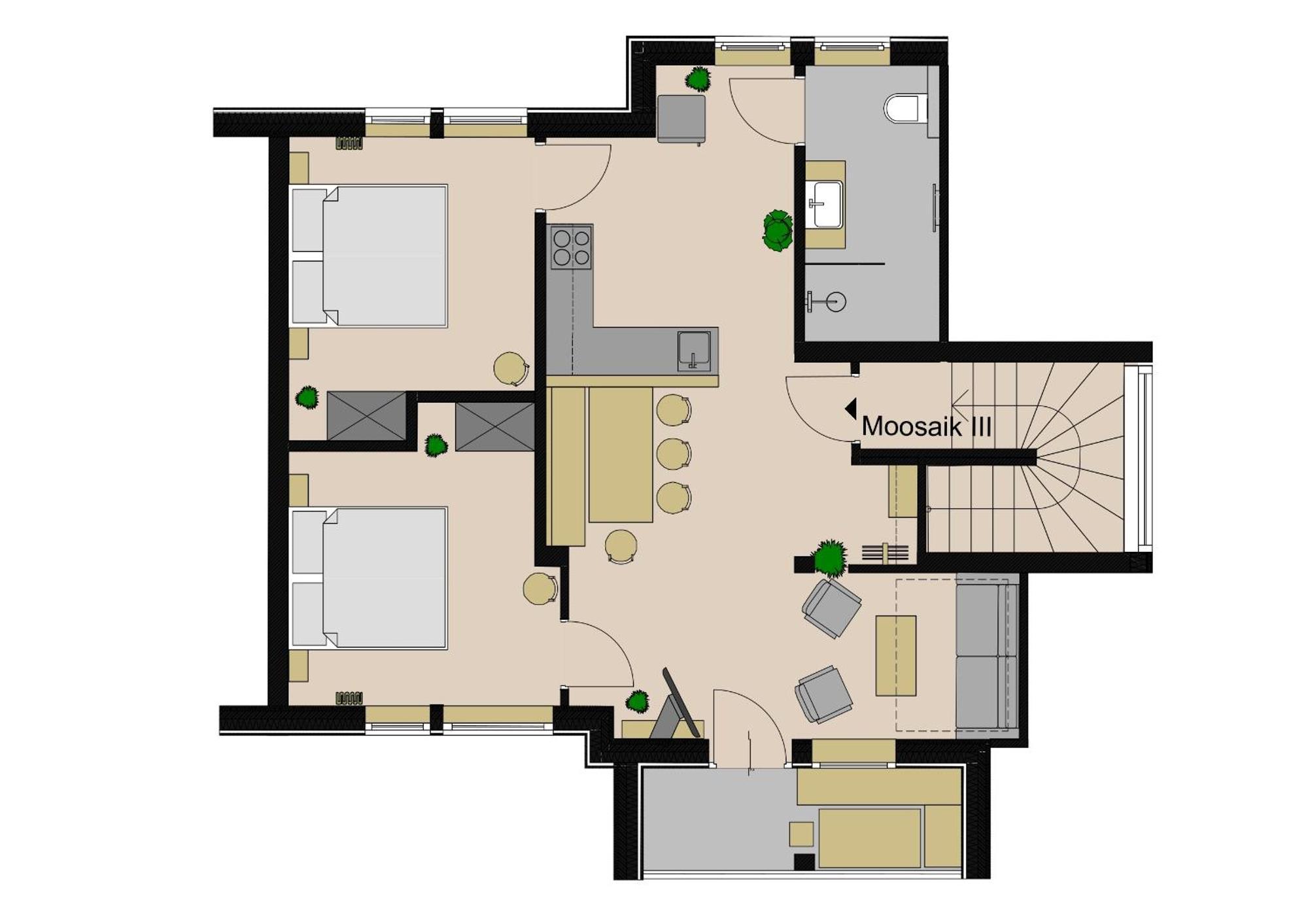Moosaik Appartements Штробль Экстерьер фото